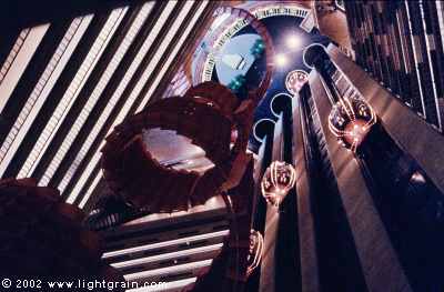 Singapore hotel bubble lifts and lift lobby