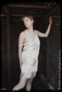 Austalian model Karen in lingerie