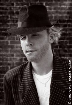 Zack gangster portrait for Guys and Dolls