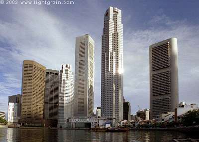Singapore business district