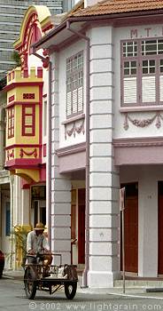 Singapore street corner