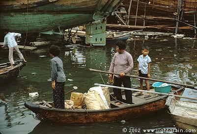 Hong Kong water taxi